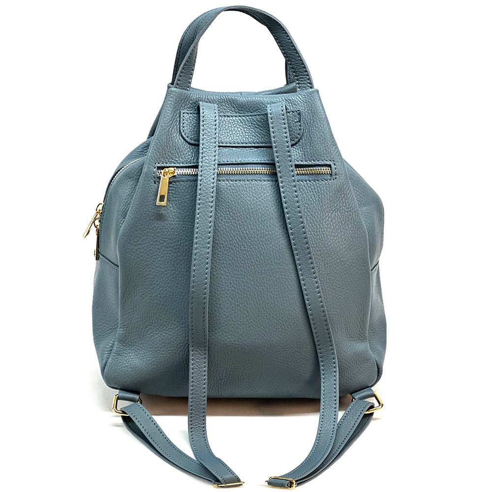 backpack purse italian leather florence Elva Italian Leather Backpack – Handmade Women's Day Bag – Leather Italiano
