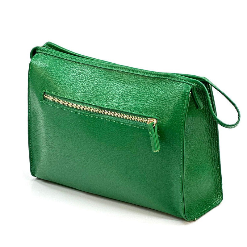 Elvira Leather Clutch: Italian Luxury - Leather Italiano