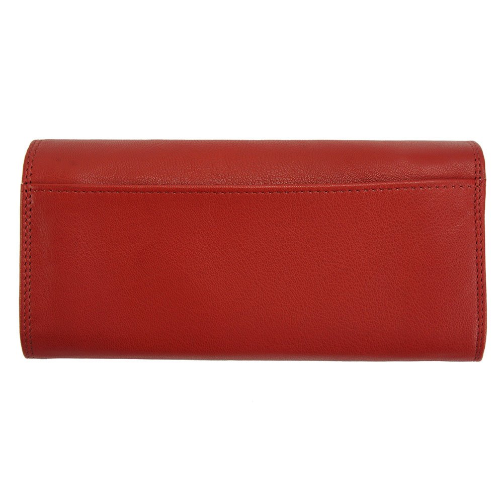 Emilie leather wallet - Leather Italiano