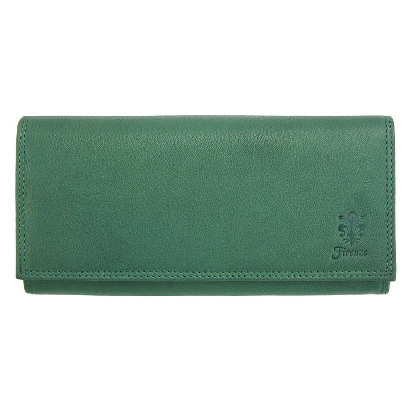 Emilie leather wallet - Leather Italiano