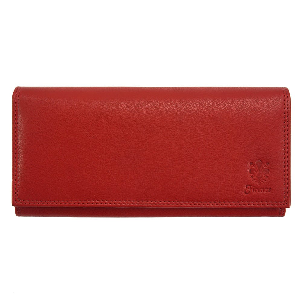 Emilie leather wallet - Leather Italiano