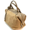 Emma Leather Boston Bag - Leather Italiano