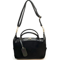 Emma Leather Boston Bag - Leather Italiano