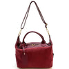 Emma Leather Boston Bag - Leather Italiano
