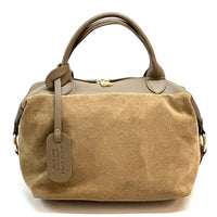 Emma Leather Boston Bag - Leather Italiano