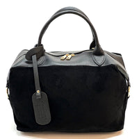 Emma Leather Boston Bag - Leather Italiano
