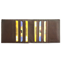 Enea Leather Wallet: Spacious Capacity Meets Modern Style - Leather Italiano