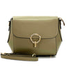 Enrica Leather Crossbody Bag: Italian Leather - Leather Italiano