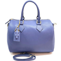 Erminia GM Leather Handbag: Modern Elegance - Leather Italiano