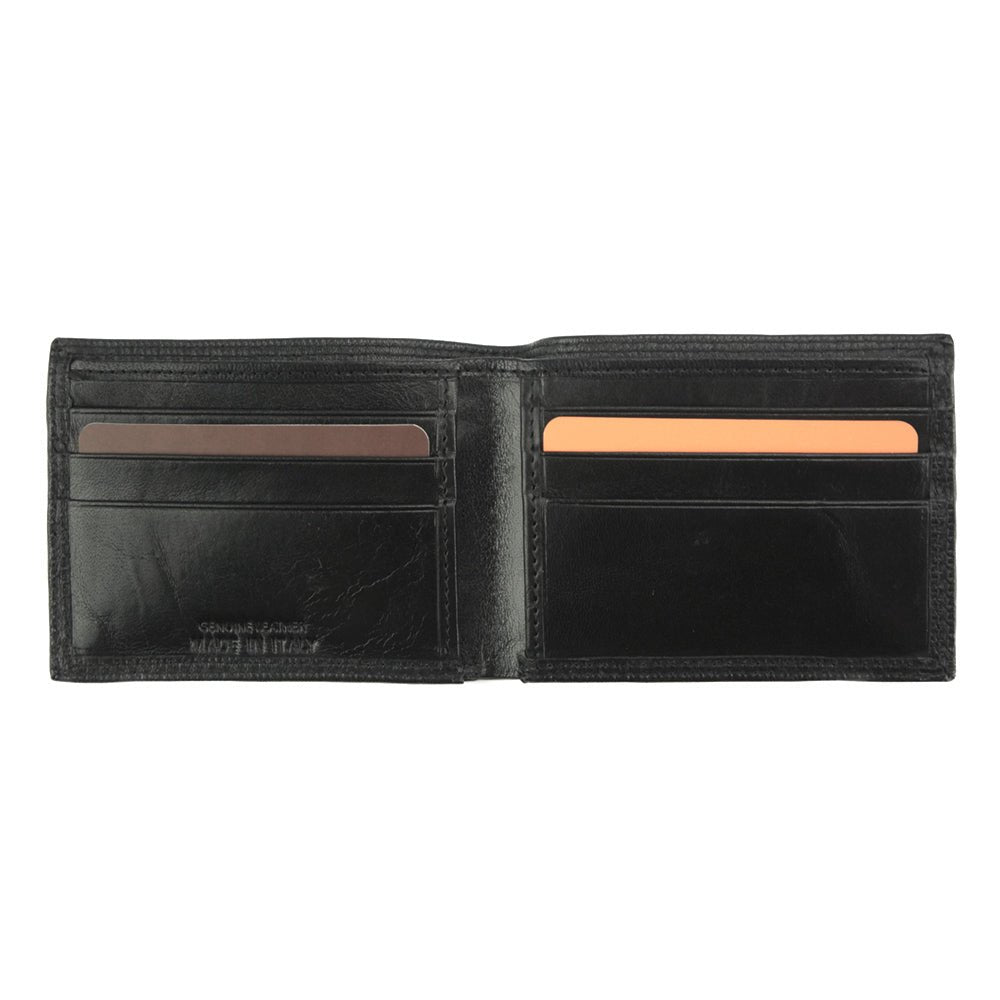 Ernesto V leather wallet - Leather Italiano