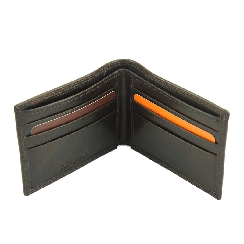 Ernesto V leather wallet - Leather Italiano