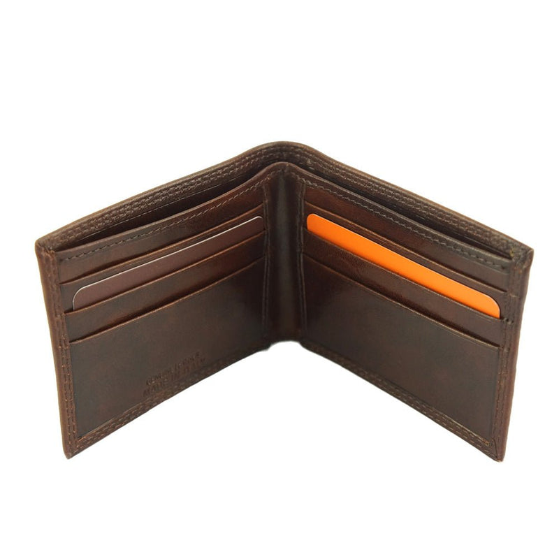 Ernesto V leather wallet - Leather Italiano