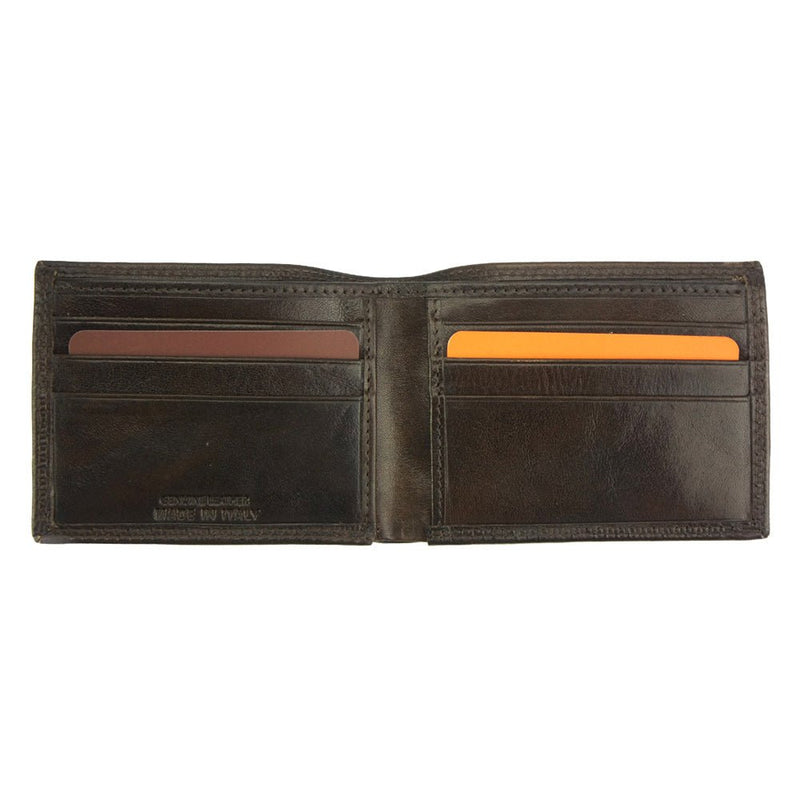 Ernesto V leather wallet - Leather Italiano