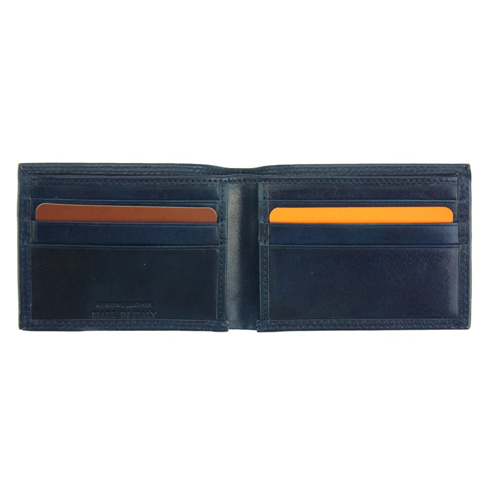 Ernesto V leather wallet - Leather Italiano