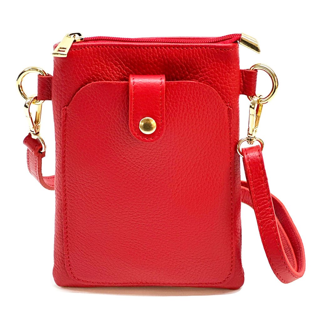 Eterna Italian Leather Crossbody Bag – Elegant Compact Crossbody for Women - Leather Italiano