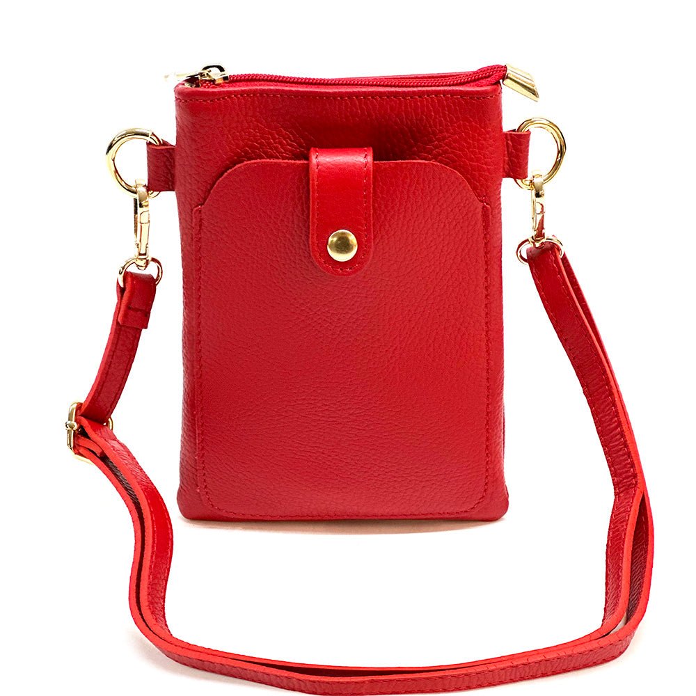 Eterna Italian Leather Crossbody Bag – Elegant Compact Crossbody for Women - Leather Italiano