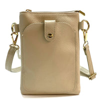 Eterna Italian Leather Crossbody Bag – Elegant Compact Crossbody for Women - Leather Italiano