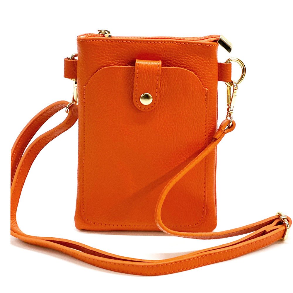 Eterna Italian Leather Crossbody Bag – Elegant Compact Crossbody for Women - Leather Italiano