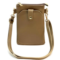 Eterna Italian Leather Crossbody Bag – Elegant Compact Crossbody for Women - Leather Italiano