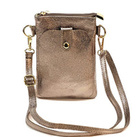 Eterna Italian Leather Crossbody Bag – Elegant Compact Crossbody for Women - Leather Italiano