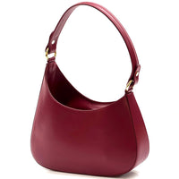 Eva Small Leather Hobo Bag: Versatile Style - Leather Italiano