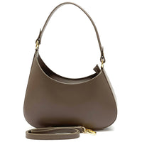 Eva Small Leather Hobo Bag: Versatile Style - Leather Italiano