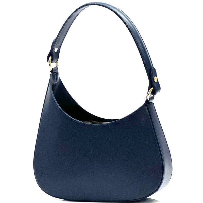 Eva Small Leather Hobo Bag: Versatile Style - Leather Italiano