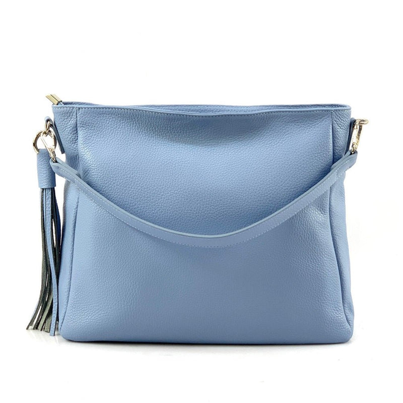 Evelyn leather shoulder bag - Leather Italiano