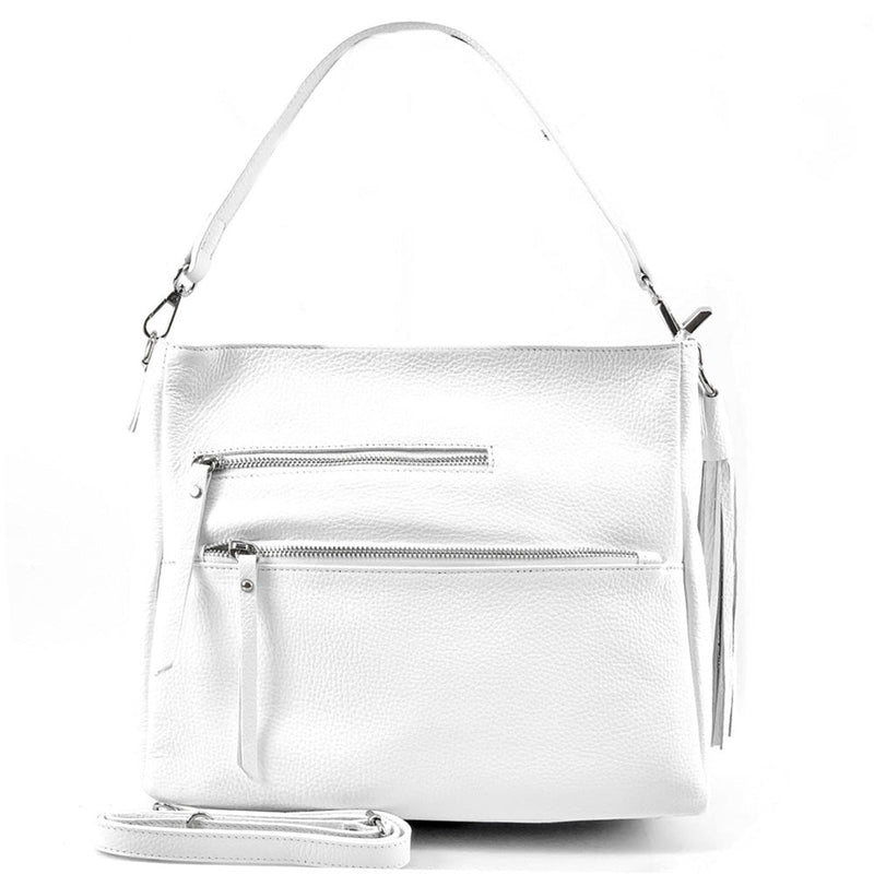 Evelyn leather shoulder bag - Leather Italiano