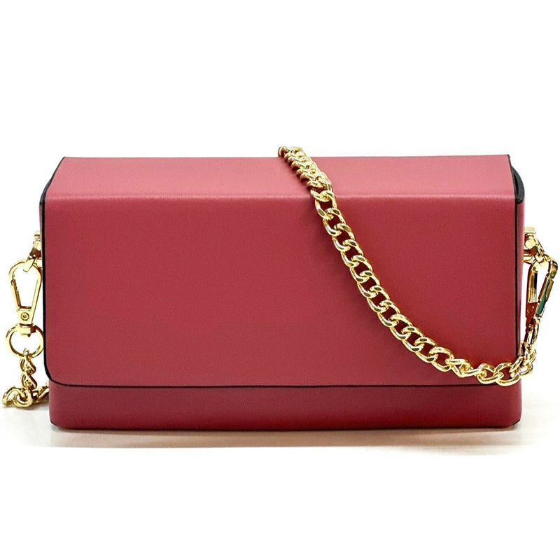 Evelysa Leather Mini Shoulder Bag - Leather Italiano