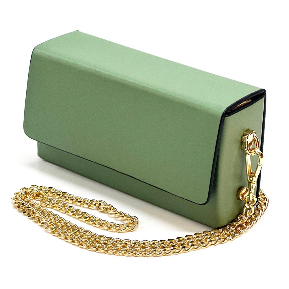 Evelysa Leather Mini Shoulder Bag - Leather Italiano