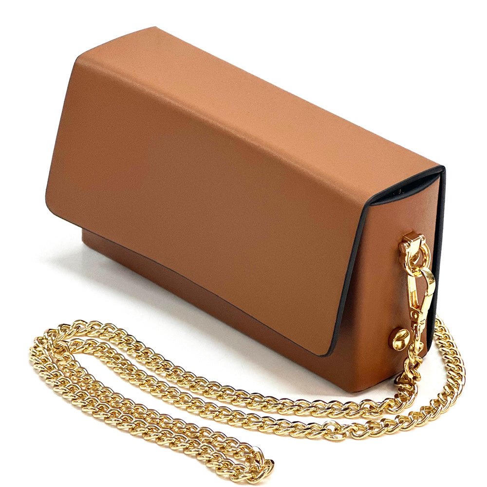 Evelysa Leather Mini Shoulder Bag - Leather Italiano