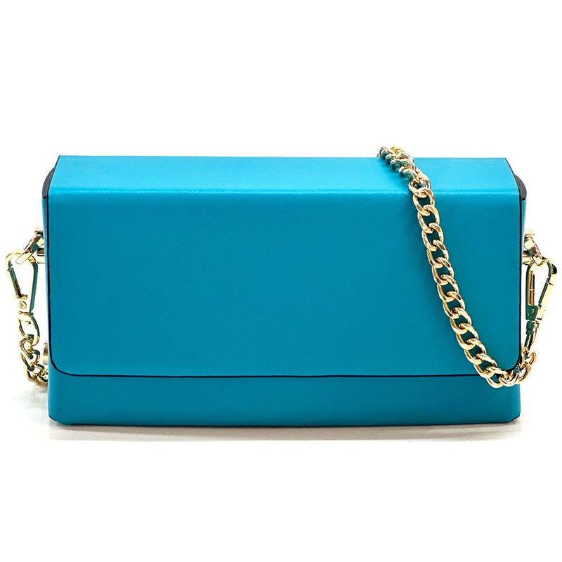 Evelysa Leather Mini Shoulder Bag - Leather Italiano