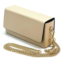 Evelysa Leather Mini Shoulder Bag - Leather Italiano