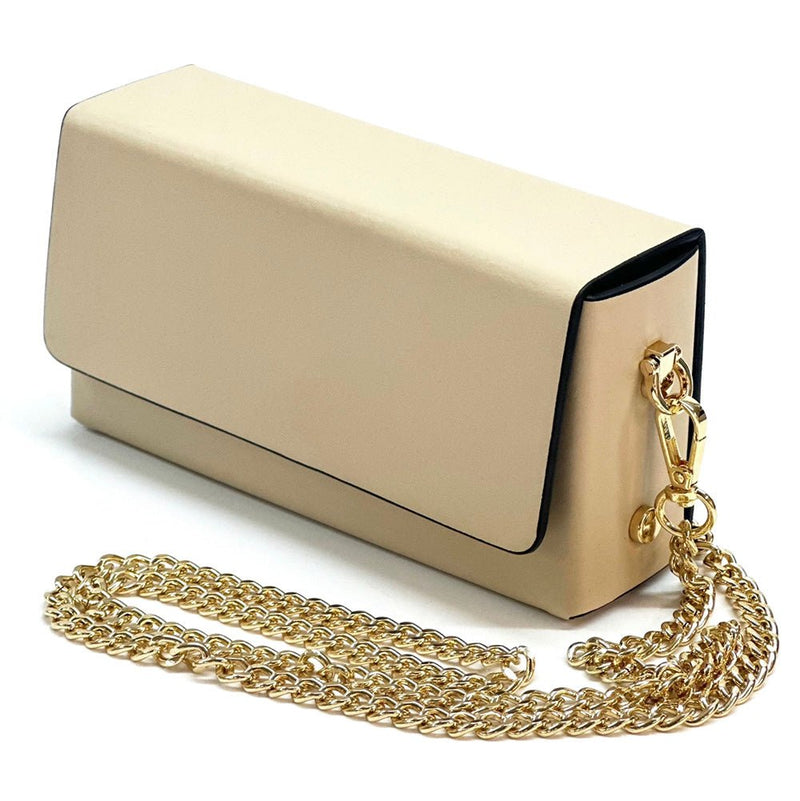 Evelysa Leather Mini Shoulder Bag - Leather Italiano