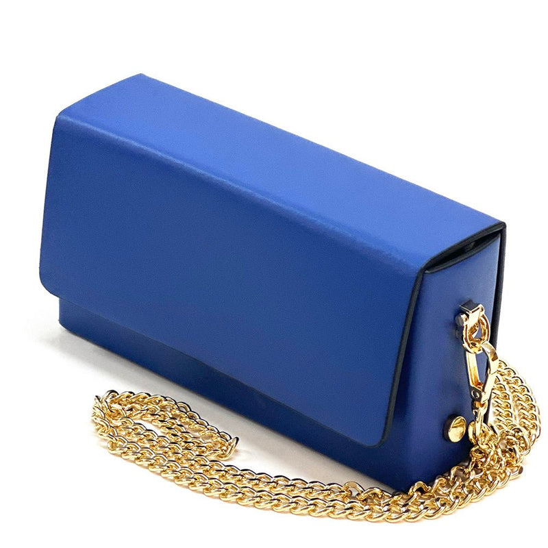 Evelysa Leather Mini Shoulder Bag - Leather Italiano