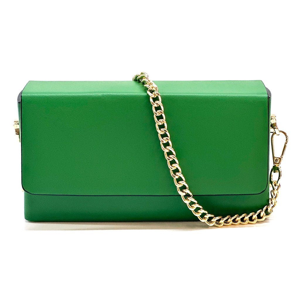 Evelysa Leather Mini Shoulder Bag - Leather Italiano