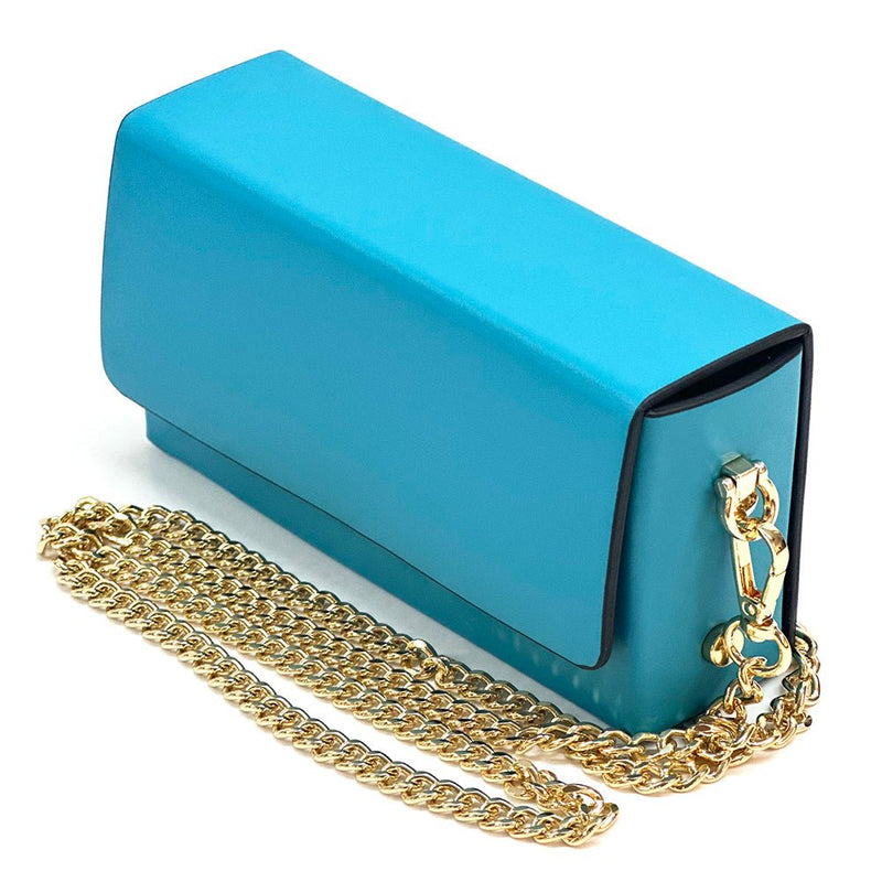 Evelysa Leather Mini Shoulder Bag - Leather Italiano