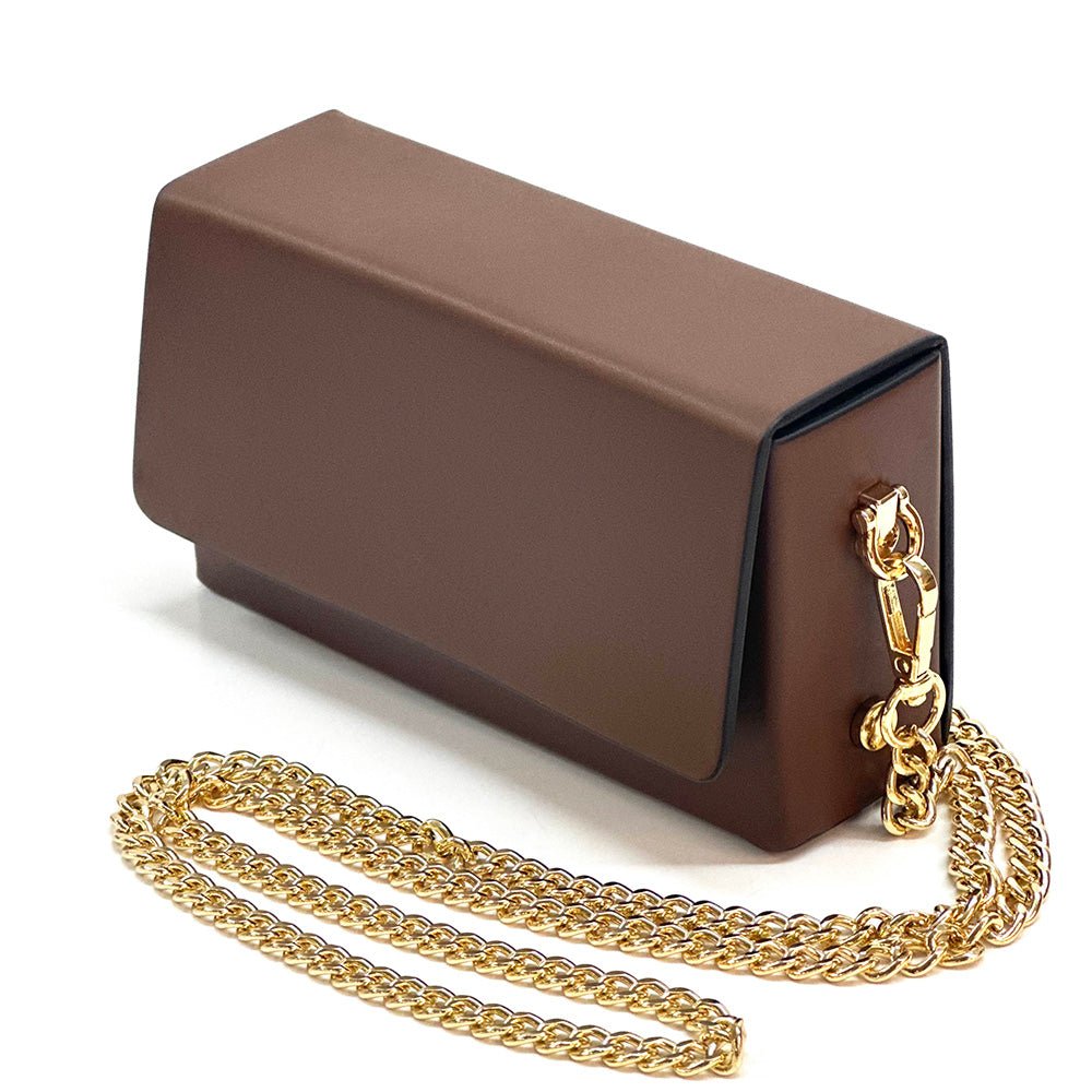 Evelysa Leather Mini Shoulder Bag - Leather Italiano