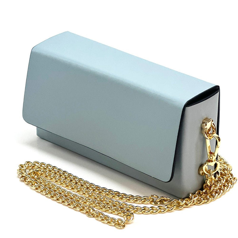 Evelysa Leather Mini Shoulder Bag - Leather Italiano