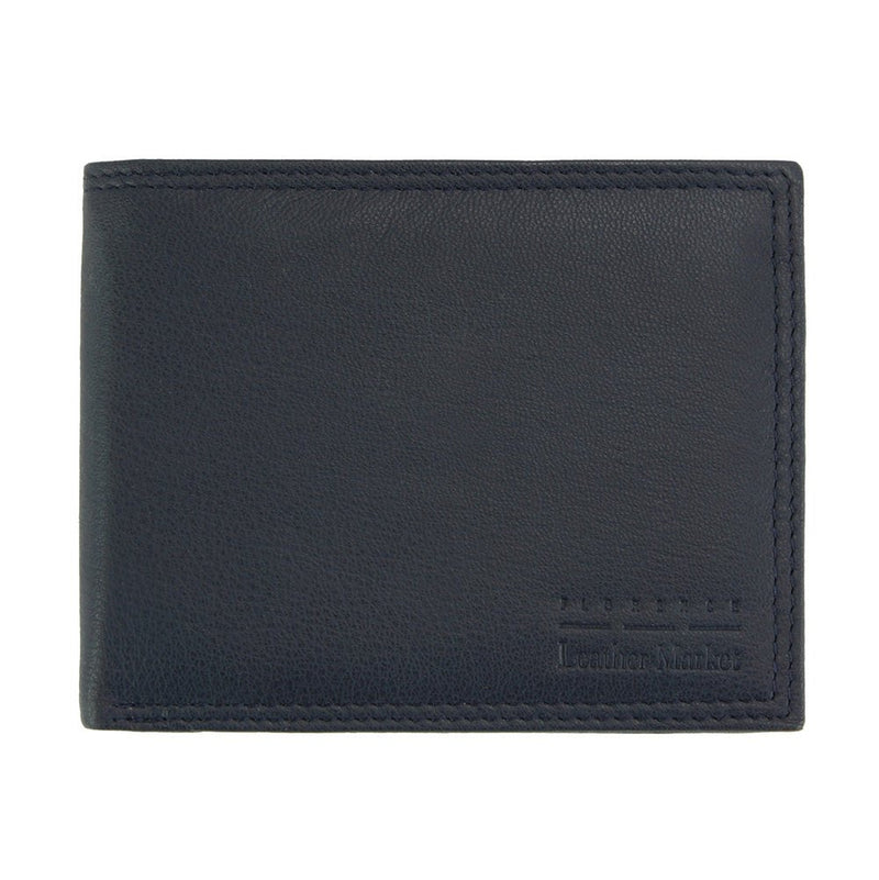 Ezio GM leather wallet - Leather Italiano