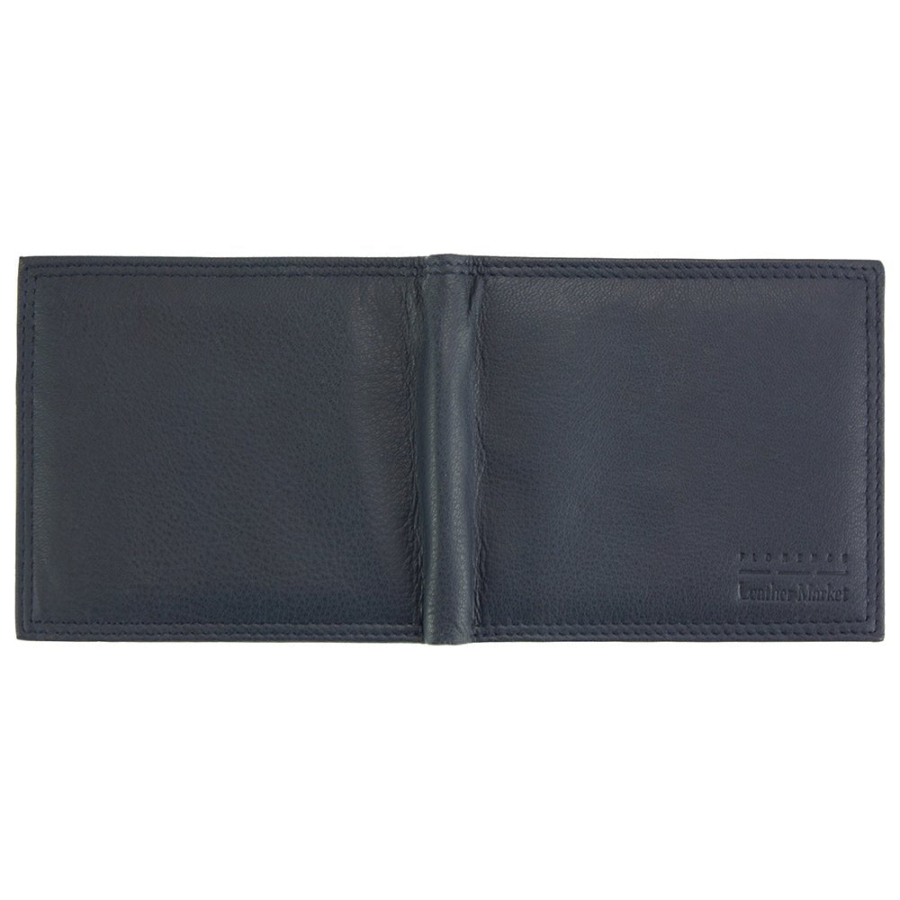 Ezio GM leather wallet - Leather Italiano