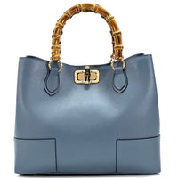 Fabrizia Tuscany Leather Handbag - Leather Italiano