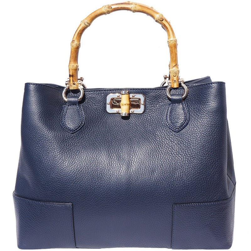 Fabrizia Tuscany Leather Handbag - Leather Italiano