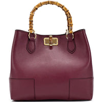 Fabrizia Tuscany Leather Handbag - Leather Italiano