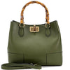 Fabrizia Tuscany Leather Handbag - Leather Italiano