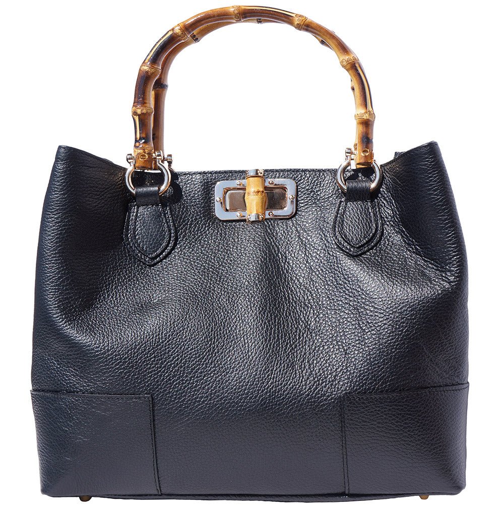 Fabrizia Tuscany Leather Handbag - Leather Italiano