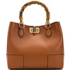 Fabrizia Tuscany Leather Handbag - Leather Italiano