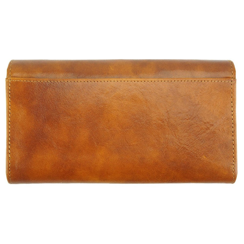 Fashion Forward Women's Wallet in cow leather - Carlotta - Leather Italiano