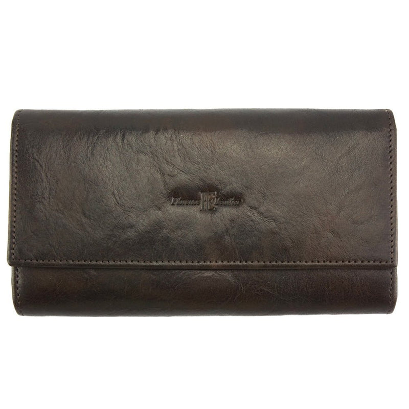 Fashion Forward Women's Wallet in cow leather - Carlotta - Leather Italiano